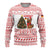 Germany Christmas Ugly Christmas Sweater with German Shepherd Dog Gingerbread Tree and Red Holiday Pattern - Wonder Print Shop