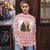 Germany Christmas Ugly Christmas Sweater with German Shepherd Dog Gingerbread Tree and Red Holiday Pattern - Wonder Print Shop