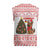 Germany Christmas Knitted V-Neck Vest with German Shepherd Dog Gingerbread Tree and Red Holiday Pattern - Wonder Print Shop