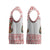 Germany Christmas Knitted V-Neck Vest with German Shepherd Dog Gingerbread Tree and Red Holiday Pattern - Wonder Print Shop