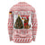 Germany Christmas Long Sleeve Shirt with German Shepherd Dog Gingerbread Tree and Red Holiday Pattern - Wonder Print Shop