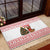 Germany Christmas Rubber Doormat with German Shepherd Dog Gingerbread Tree and Red Holiday Pattern - Wonder Print Shop