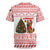 Germany Christmas Rugby Jersey with German Shepherd Dog Gingerbread Tree and Red Holiday Pattern - Wonder Print Shop