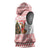 Germany Christmas Sleeveless Hoodie with German Shepherd Dog Gingerbread Tree and Red Holiday Pattern - Wonder Print Shop