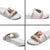 Germany Christmas Slide Sandals with German Shepherd Dog Gingerbread Tree and Red Holiday Pattern - Wonder Print Shop