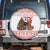 Germany Christmas Spare Tire Cover with German Shepherd Dog Gingerbread Tree and Red Holiday Pattern - Wonder Print Shop