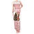 Germany Christmas Tank Maxi Dress with German Shepherd Dog Gingerbread Tree and Red Holiday Pattern - Wonder Print Shop
