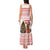 Germany Christmas Tank Maxi Dress with German Shepherd Dog Gingerbread Tree and Red Holiday Pattern - Wonder Print Shop