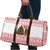 Germany Christmas Travel Bag with German Shepherd Dog Gingerbread Tree and Red Holiday Pattern - Wonder Print Shop