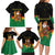 Bolivia Christmas Family Matching Long Sleeve Bodycon Dress and Hawaiian Shirt with Santa Claus Llama Andean Outfit and Festive Tree Design - Wonder Print Shop