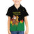 Bolivia Christmas Hawaiian Shirt with Santa Claus Llama Andean Outfit and Festive Tree Design - Wonder Print Shop