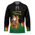Bolivia Christmas Hockey Jersey with Santa Claus Llama Andean Outfit and Festive Tree Design - Wonder Print Shop