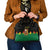 Bolivia Christmas Shoulder Handbag with Santa Claus Llama Andean Outfit and Festive Tree Design - Wonder Print Shop