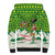 Bolivia Christmas Sherpa Hoodie with Santa Claus Andean Deer Condor and Traditional Pattern Design - Wonder Print Shop