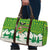 Bolivia Christmas Travel Bag with Santa Claus Andean Deer Condor and Traditional Pattern Design - Wonder Print Shop