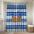 Uruguay Christmas Bathroom Set with Capybaras Holiday Tree Sun Emblem and Blue Festive Pattern - Wonder Print Shop