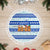 Uruguay Christmas Tree Skirt with Capybaras Holiday Tree Sun Emblem and Blue Festive Pattern - Wonder Print Shop