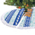 Uruguay Christmas Tree Skirt with Capybaras Holiday Tree Sun Emblem and Blue Festive Pattern - Wonder Print Shop