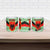 Albania Christmas Ceramic Mug with Green-Red Design, Double-Headed Eagle Emblem, and Santa Motif - Wonder Print Shop