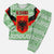 Albania Christmas Pajama Set with Green-Red Design, Double-Headed Eagle Emblem, and Santa Motif - Wonder Print Shop