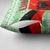 Albania Christmas Pillow Cover with Green-Red Design, Double-Headed Eagle Emblem, and Santa Motif - Wonder Print Shop