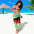 Albania Christmas Sarong with Green-Red Design, Double-Headed Eagle Emblem, and Santa Motif - Wonder Print Shop