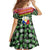 Philippines Christmas Family Matching Summer Maxi Dress and Hawaiian Shirt with Red-Green Plaid Design, Yellow Lion, and National Coat of Arms Motif - Wonder Print Shop