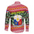 Philippines Christmas Family Matching Summer Maxi Dress and Hawaiian Shirt with Red-Green Plaid Design, Yellow Lion, and National Coat of Arms Motif - Wonder Print Shop