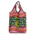 Philippines Christmas Grocery Bag with Red-Green Plaid Design, Yellow Lion, and National Coat of Arms Motif - Wonder Print Shop
