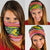 Philippines Christmas Neck Gaiter with Red-Green Plaid Design, Yellow Lion, and National Coat of Arms Motif - Wonder Print Shop
