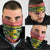 Philippines Christmas Neck Gaiter with Red-Green Plaid Design, Yellow Lion, and National Coat of Arms Motif - Wonder Print Shop