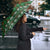 Guadeloupe Christmas Umbrella with Green-Red Plaid Design, Sun and Sugarcane Emblem, and Santa Sleigh Motif - Wonder Print Shop