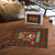 Guadeloupe Christmas Puzzle with Green-Red Plaid Design, Island Map, and Traditional Santa Motif - Wonder Print Shop