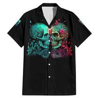 Don't Try To Figure Me Out Skull Family Matching Mermaid Dress and Hawaiian Shirt - Wonder Print Shop