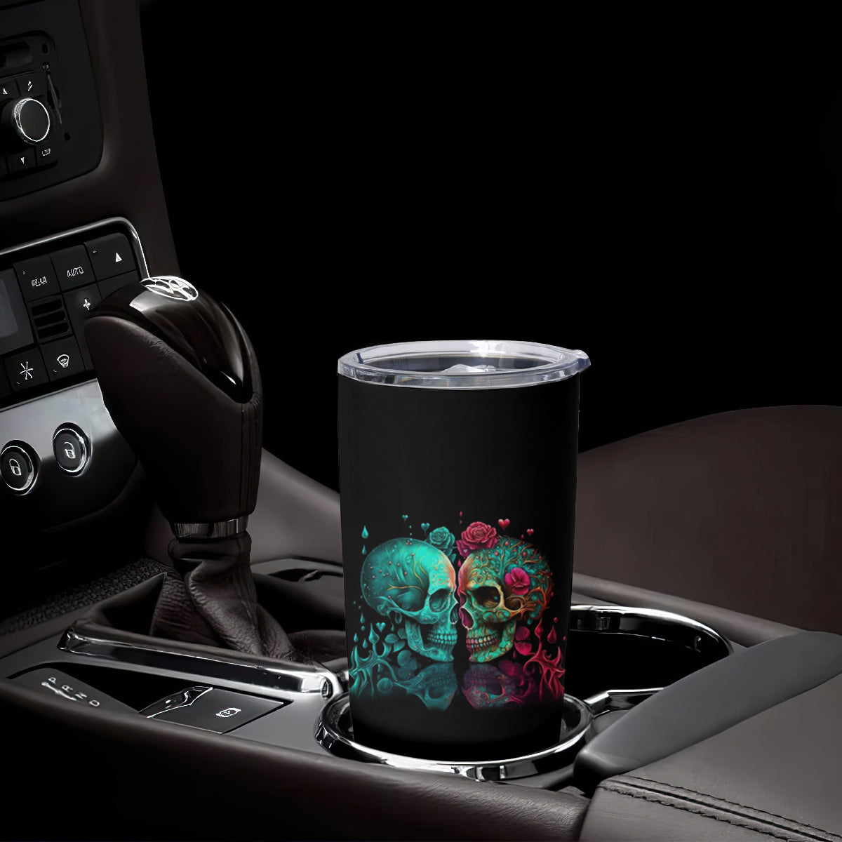 Don't Try To Figure Me Out Skull Tumbler Cup - Wonder Print Shop