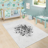 Rock Paper, Sgissors Throat Pungh I Win Area Rug - Wonder Print Shop