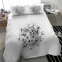 Rock Paper, Sgissors Throat Pungh I Win Bedding Set - Wonder Print Shop