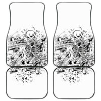 Rock Paper, Sgissors Throat Pungh I Win Car Mats - Wonder Print Shop