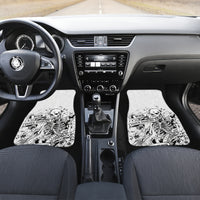 Rock Paper, Sgissors Throat Pungh I Win Car Mats - Wonder Print Shop