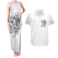 Rock Paper, Sgissors Throat Pungh I Win Couples Matching Tank Maxi Dress and Hawaiian Shirt - Wonder Print Shop