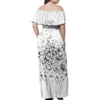 Rock Paper, Sgissors Throat Pungh I Win Family Matching Off Shoulder Maxi Dress and Hawaiian Shirt - Wonder Print Shop