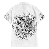 Rock Paper, Sgissors Throat Pungh I Win Family Matching Short Sleeve Bodycon Dress and Hawaiian Shirt - Wonder Print Shop