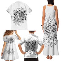 Rock Paper, Sgissors Throat Pungh I Win Family Matching Tank Maxi Dress and Hawaiian Shirt - Wonder Print Shop