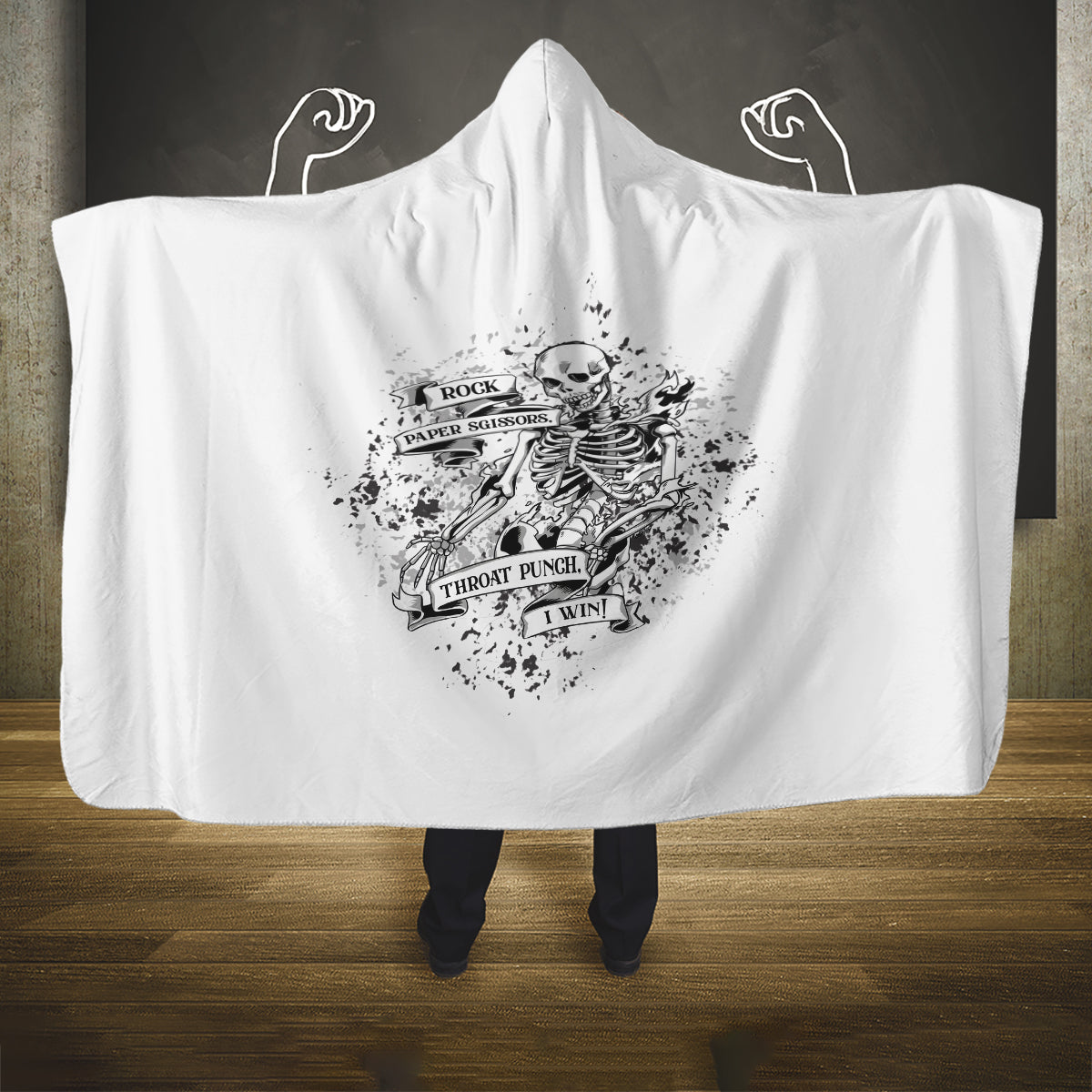 rock-paper-sgissors-throat-pungh-i-win-hooded-blanket
