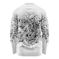 Rock Paper, Sgissors Throat Pungh I Win Long Sleeve Shirt - Wonder Print Shop