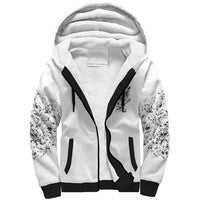Rock Paper, Sgissors Throat Pungh I Win Sherpa Hoodie - Wonder Print Shop