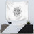 Rock Paper, Sgissors Throat Pungh I Win Tapestry - Wonder Print Shop