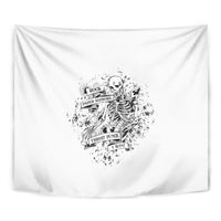 Rock Paper, Sgissors Throat Pungh I Win Tapestry - Wonder Print Shop
