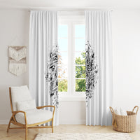 Rock Paper, Sgissors Throat Pungh I Win Window Curtain - Wonder Print Shop