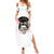 Warning My Mouth Messy Bun Family Matching Summer Maxi Dress and Hawaiian Shirt - Wonder Print Shop